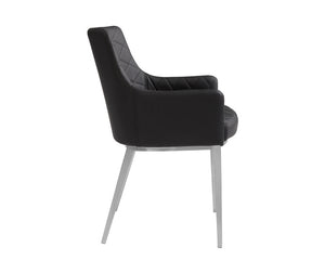 CHASE ARMCHAIR - BLACK