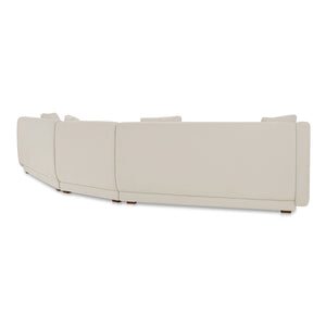 Fraser 4 Piece Modular Sectional in Off White
