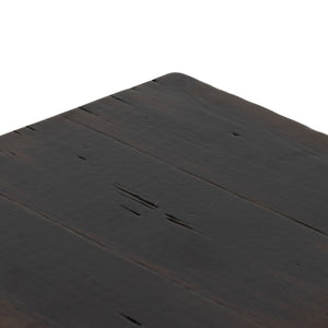 Rinda End Table - Distressed Walnut