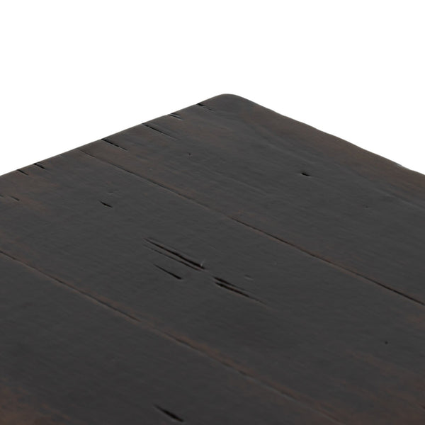 Rinda End Table - Distressed Walnut