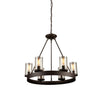 Menlo Park AC10006 Chandelier in Oil Rubbed Bronze