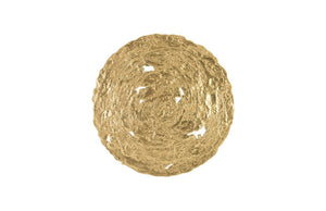 Molten Disc Wall Art, Gold Leaf, MD