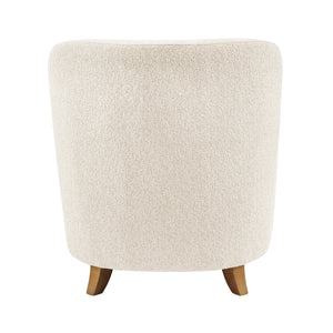Tania Boucle Accent Arm Chair, Palladian Beige