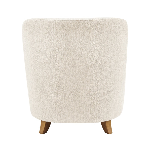 Tania Boucle Accent Arm Chair, Palladian Beige