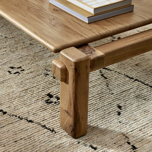 Marcia Large Coffee Table in French Oak