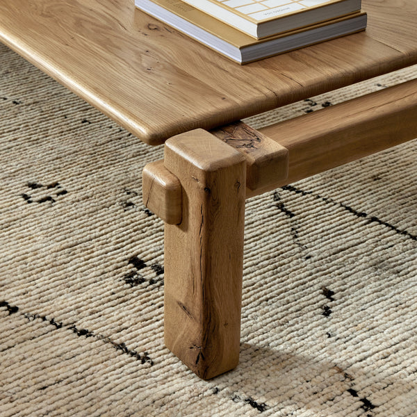Marcia Large Coffee Table in French Oak