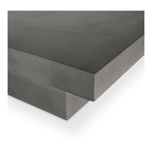 Moe's Maxima Outdoor Coffee Table in Grey
