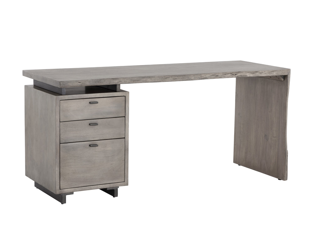 LEWIS DESK - GREY