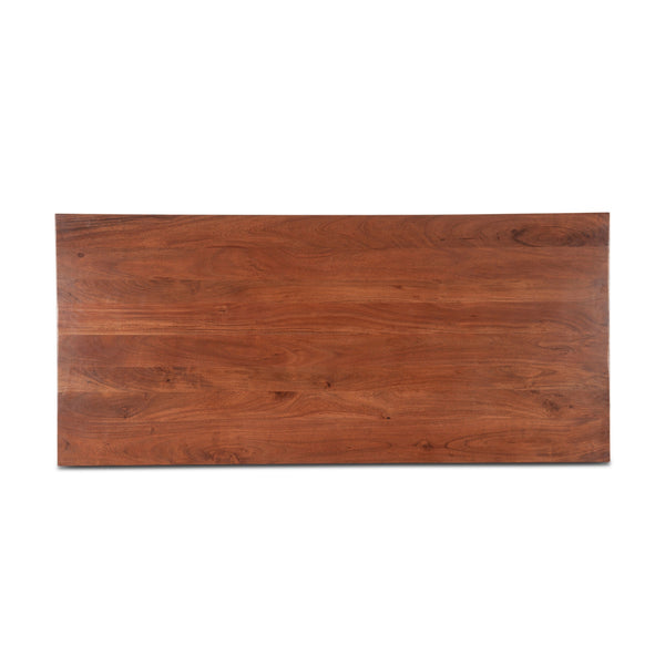 Savannah 75" Gathering Table, Cinnamon Brown