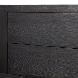 Warby Media Console In Worn Black Veneer