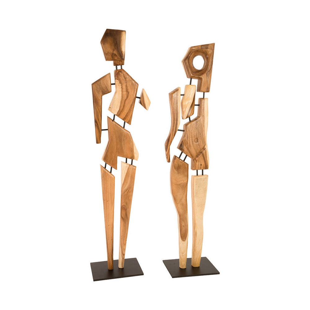 Jack Chamcha Wood Sculpture