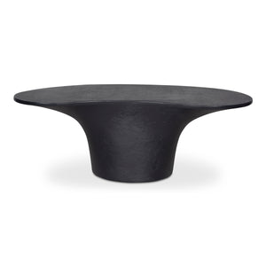 Yumi Outdoor Coffee Table in Black
