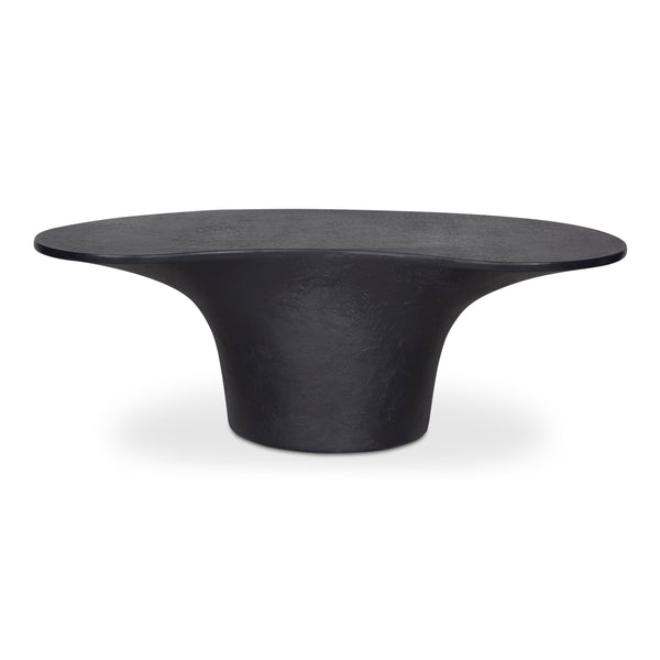 Yumi Outdoor Coffee Table in Black