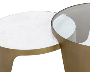 MYSARIA NESTING COFFEE TABLES (SET OF 2)