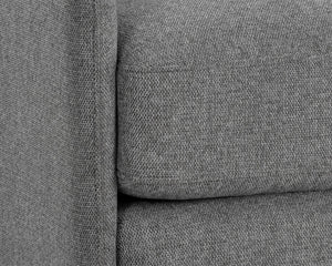 MARCELA SWIVEL LOUNGE CHAIR - BELFAST KOALA GREY