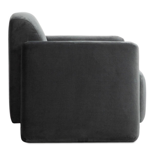 Moe's Fallon Accent Chair in Shadow Grey