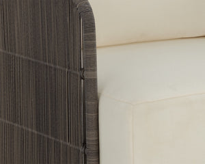 RAVENNA SWIVEL ARMCHAIR - STINSON CREAM