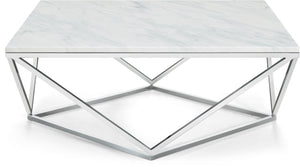 Grady Coffee Table In Chrome