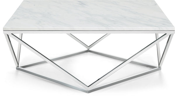Grady Coffee Table In Chrome