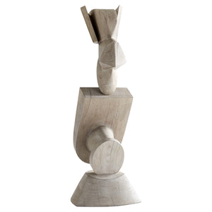 Protector Sculpture | Weathered Grey - Large