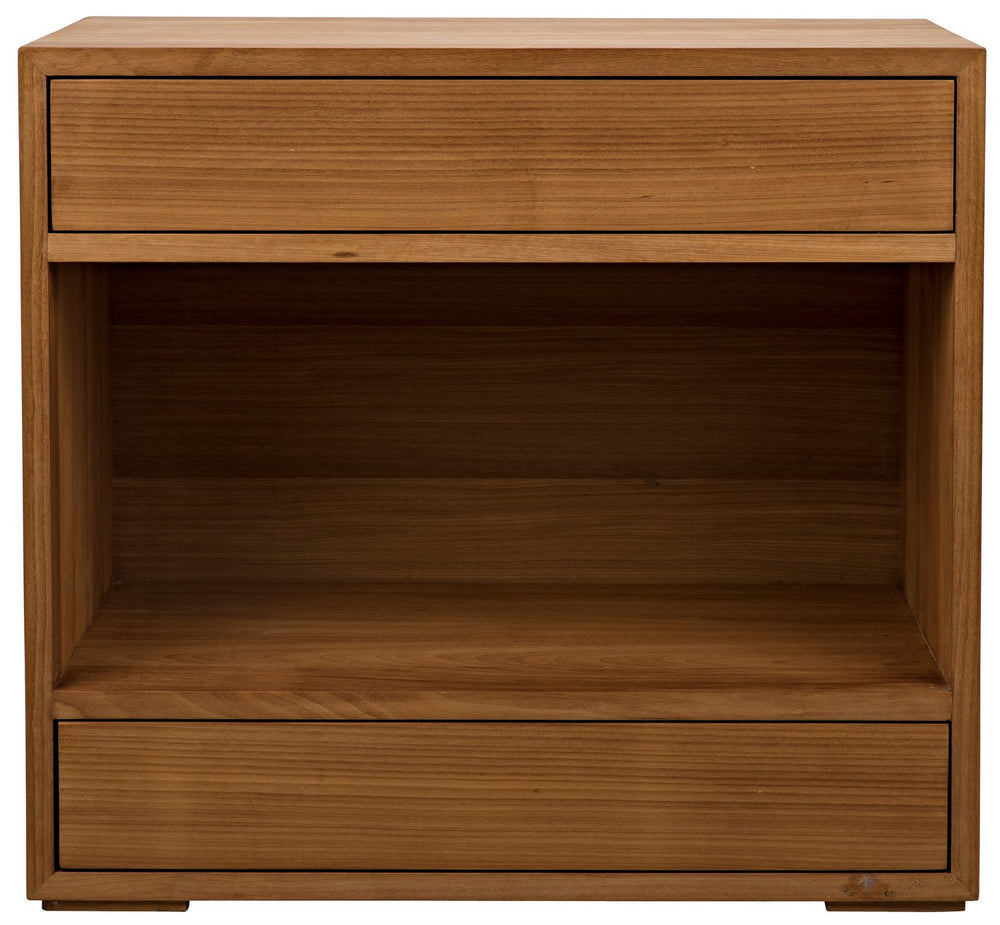 SL05 Side Table, Gold Teak