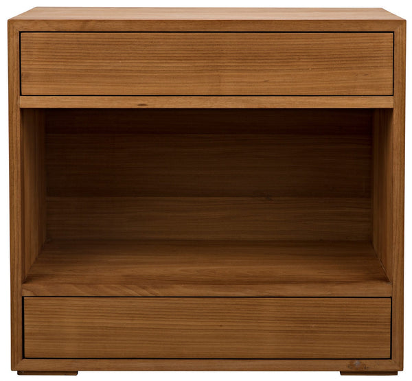 SL05 Side Table, Gold Teak