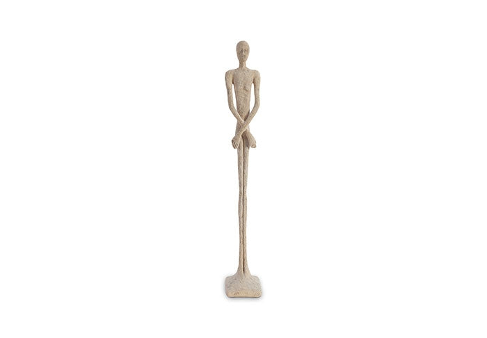 Skinny Male Sculpture, Roman Stone, Small