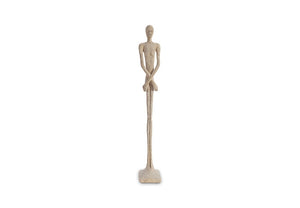 Skinny Male Sculpture, Roman Stone, Small
