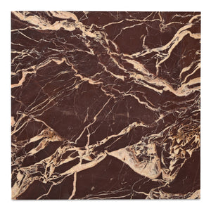 Rosa Coffee Table in Rosso Levanto Marble