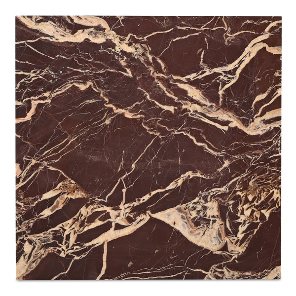 Rosa Coffee Table in Rosso Levanto Marble