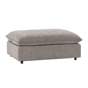Caplan Modular Ottoman in Elite-Charcoal
