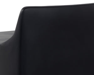 LEDGER STOOL - BLACK