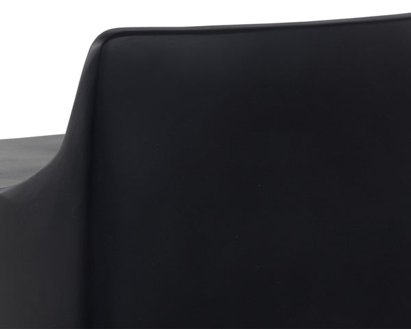 LEDGER STOOL - BLACK