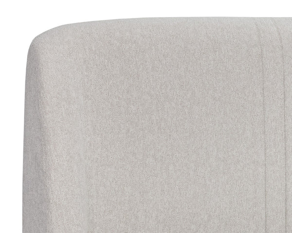 NEVIN BED - QUEEN - DOVE CREAM