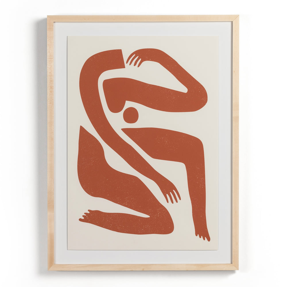 Teracotta Body Abstract, Roseanne Kenny
