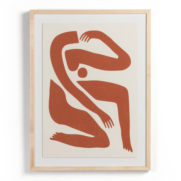 Teracotta Body Abstract, Roseanne Kenny