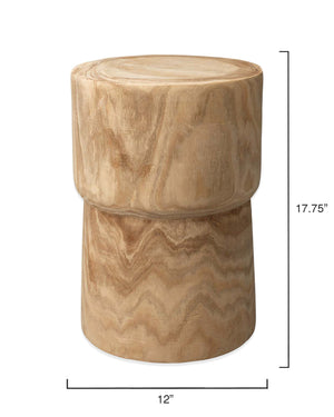 Yucca Wood Side Table