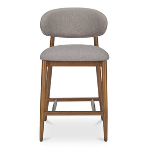Ellie Counter Stool in Light Brown by Moe's