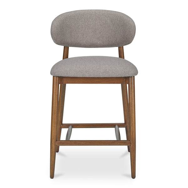 Ellie Counter Stool in Light Brown by Moe's