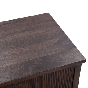Westlake Solid Wood 3-Drawer Chest - Kona Brown