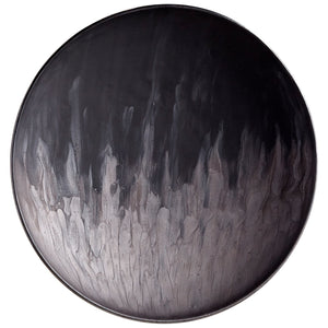Dual Tone Plate in Matt and Black Pearl