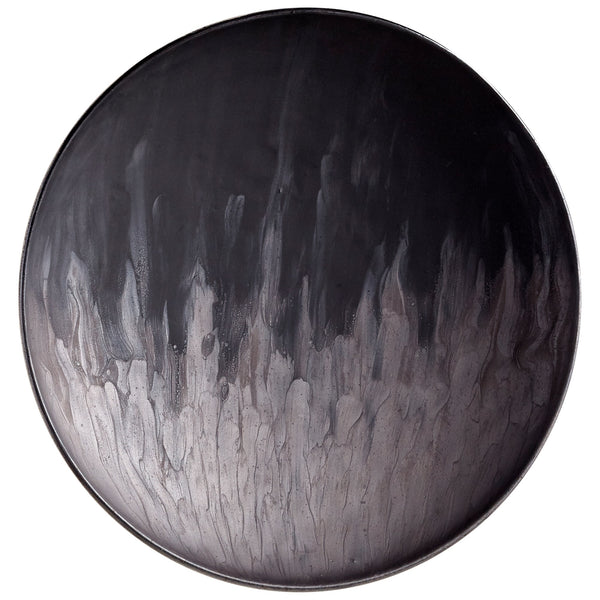 Dual Tone Plate in Matt and Black Pearl