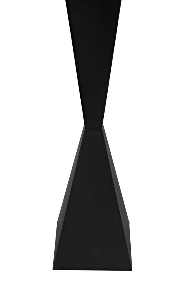 Brixton Floor Lamp, Black Steel