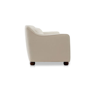 Moe's Amira Sofa in Oat Beige - Polyester Upholstery