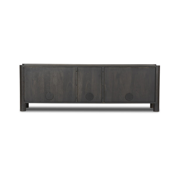 Ezri Media Console - Black Oak