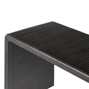 Leo Console Table - Smoked Black