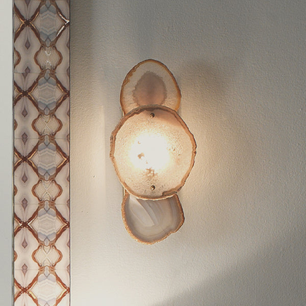 Trinity 1-Light Agate Wall Sconce