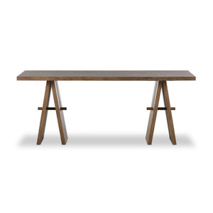 Wylie Desk - Rustic Grey Veneer