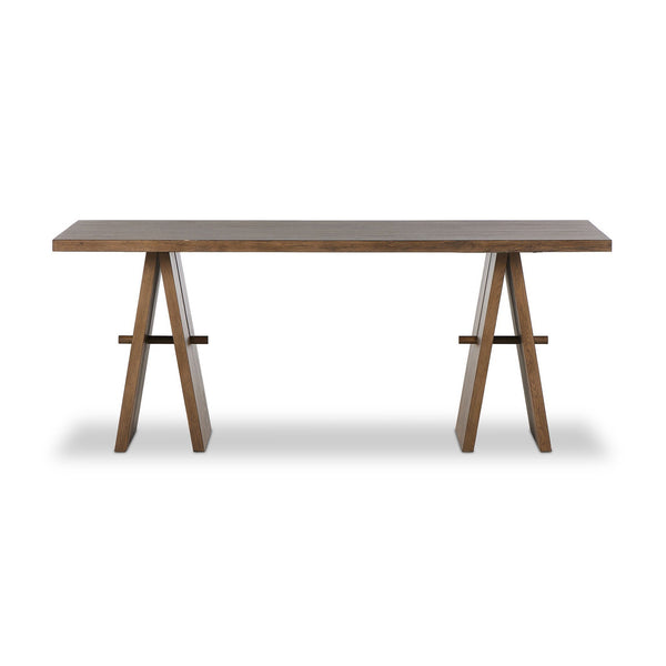 Wylie Desk - Rustic Grey Veneer
