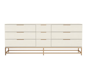 REBEL DRESSER - LARGE - CHAMPAGNE GOLD - CREAM